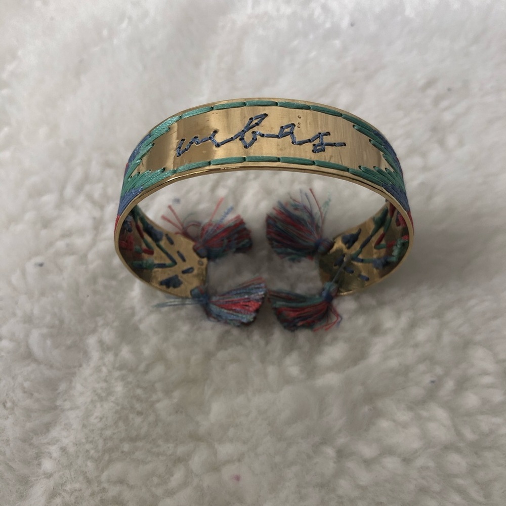 Stella & Dot Sailor fringe cuff - vibes